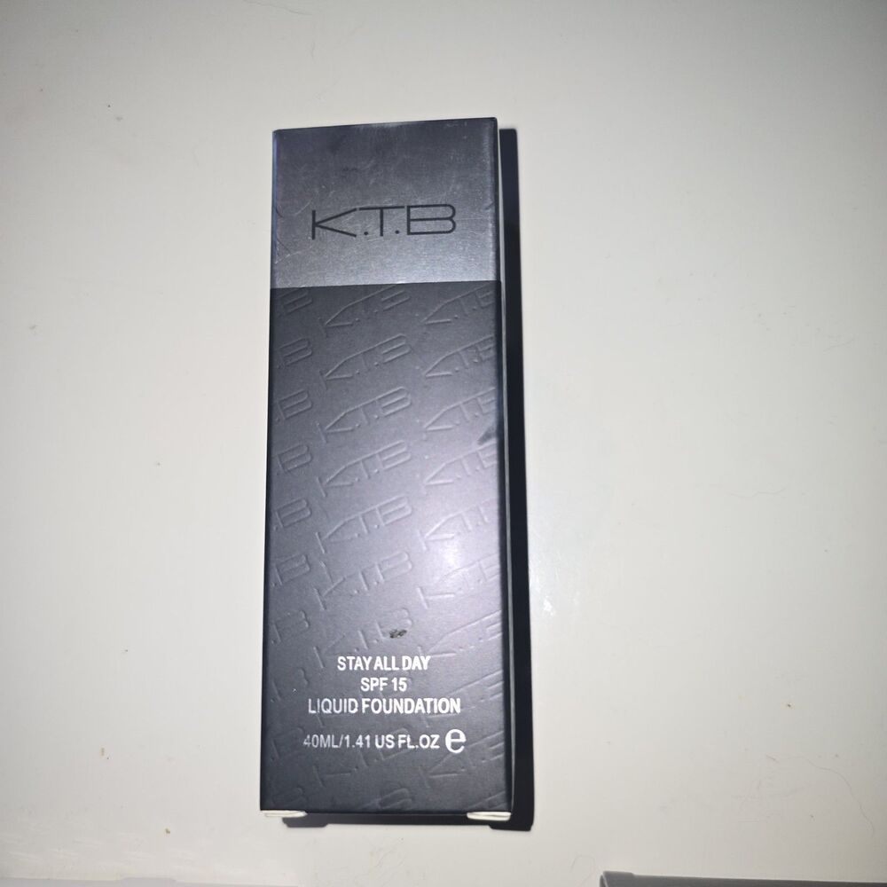 KTB Kick The Beauty LIQUID FOUNDATION K42 SPF 15 1.41 fl oz New in Box